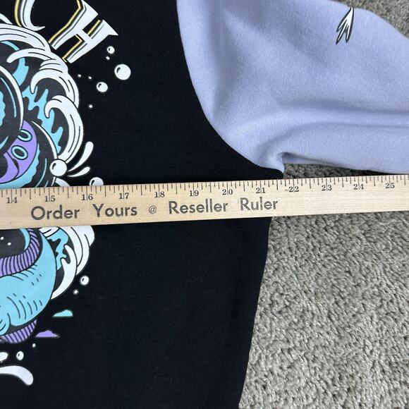 Disney Ursula Sea Witch Jacket Womens Medium Varsity Hot Topic Little Mermaid - Picture 13 of 13